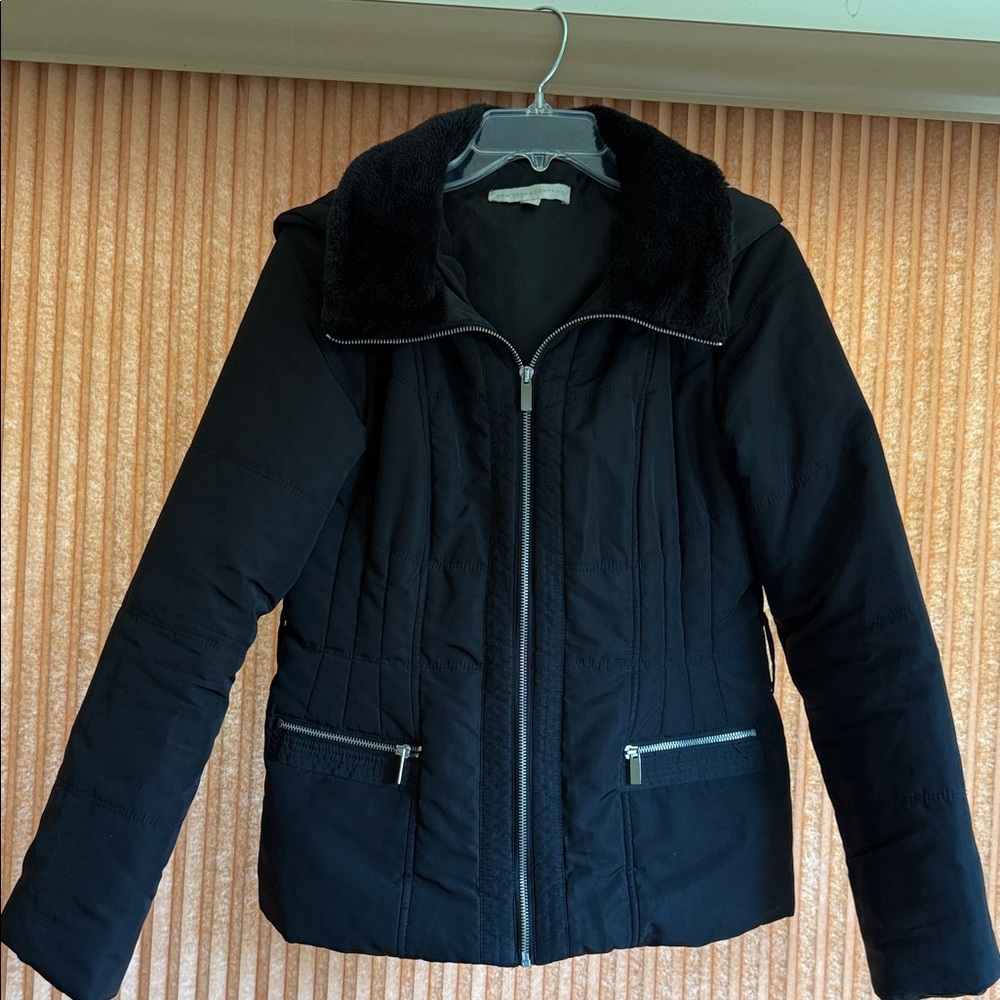 New York & Company Black Puffer Jacket